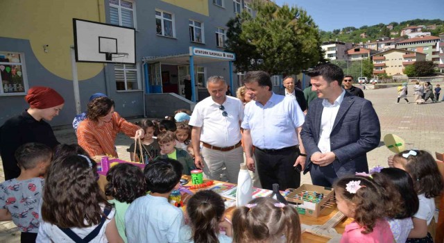Türkelide Geri Dönüşüm Sergisi