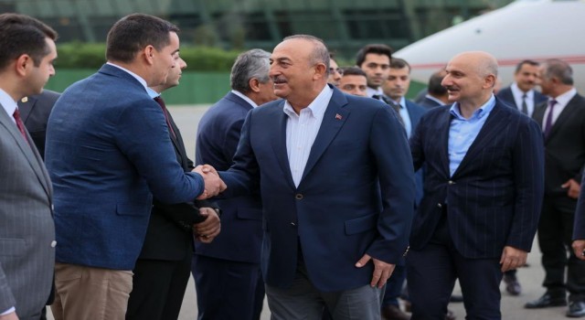 Türkiye-Azerbaycan-Kazakistan Üçlü Dışişleri ve Ulaştırma Bakanları Toplantısı Baküde başladı