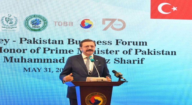 Türkiye-Pakistan İş Forumu Ankarada gerçekleştirildi