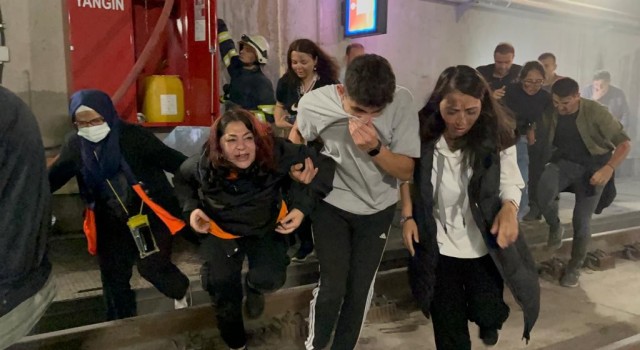 Türkiyede ilk olma özelliği taşıyan yangın tatbikatı Eskişehirde yapıldı