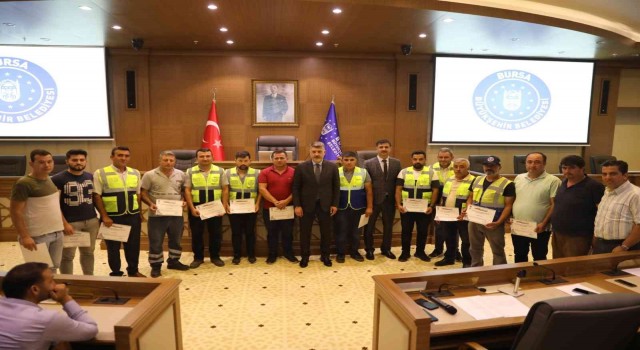 Ulaştıran ekip, sertifikalarına kavuştu