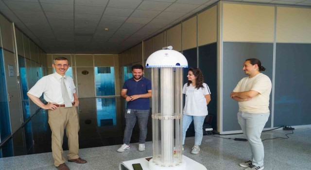 ULUTEKte geliştirilen robot, virüsleri yok ediyor