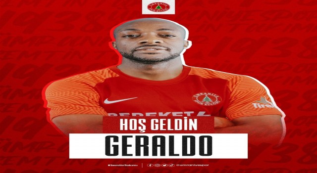 Ümraniyespor, Geraldoyu kadrosuna kattı