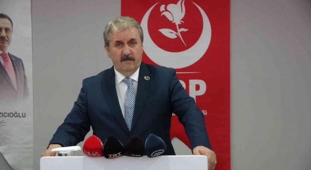 Uşak BBP İl Başkanlığı binası Mustafa Destici katılımıyla açıldı