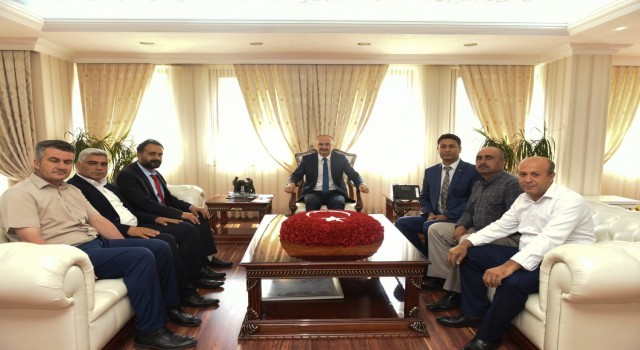 Vali Canalp, güvenlik korucularıyla bir araya geldi