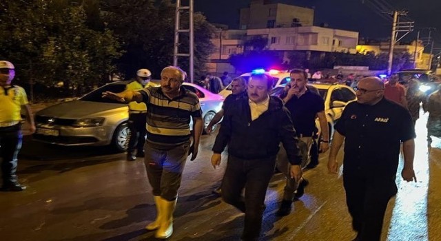 Vali Pehlivan, kuvvetli yağış uyarılarının ardından saha indi