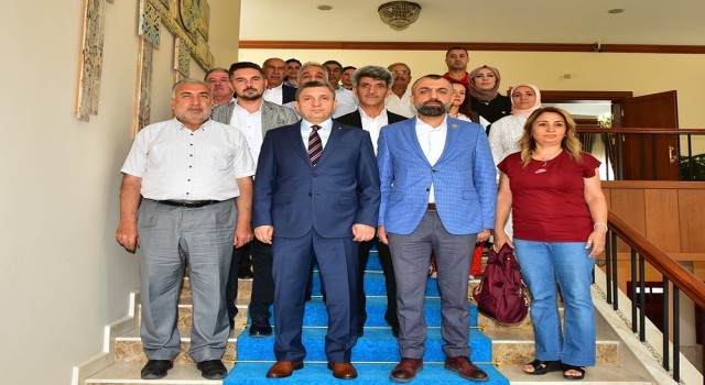 Vali Şahine ziyaretler devam ediyor