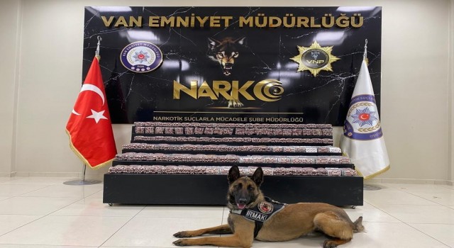 Vanda 80 kilo uyuşturucu ele geçirildi