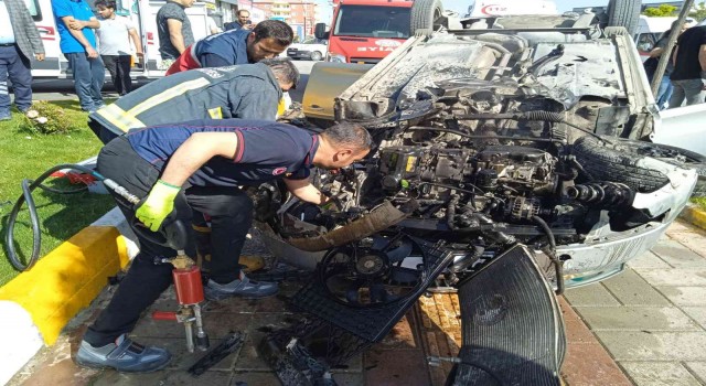 Vanda trafik kazası: 5 yaralı
