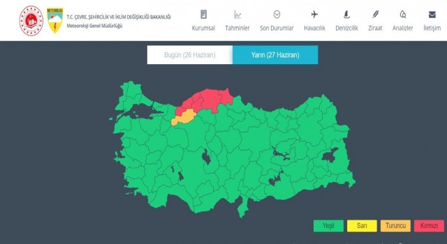 Vatandaşlar Zonguldak, Bartın ve Karabükte sel ve su taşkınlarına karşı uyarılıyor
