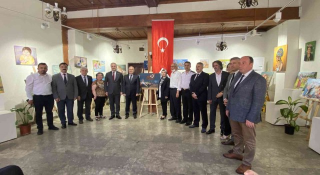 Yağlı boya sergisi beğeni topladı
