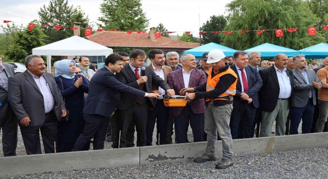 Yahyalıda Yerköy Cami Temeli Atıldı