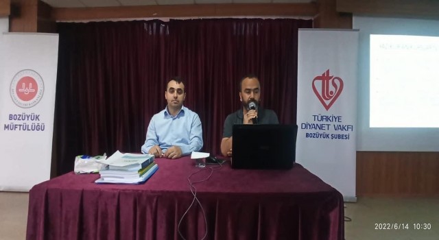 Yaz Kuran kursu eğitim seminerleri başladı