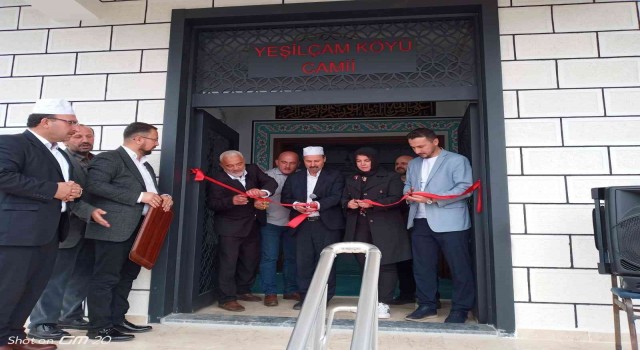 Yeşilçam Köyü camii açıldı