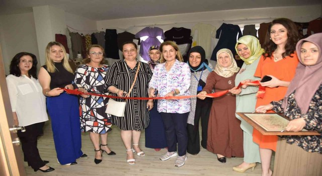 Yunusemreli kadınların eserleri görücüye çıktı