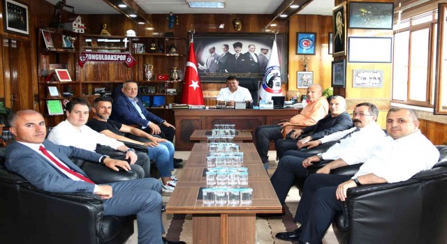 Zonguldak Kömürsporun yeni yönetiminden GMİSe ziyaret