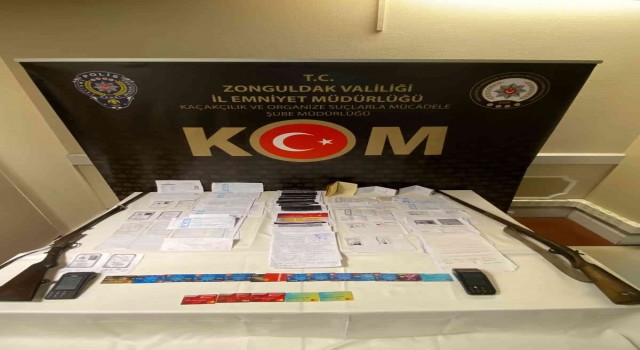 Zonguldakta Dümen operasyonu: 15 gözaltı