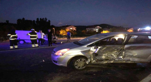 Zonguldakta trafik kazası: 2 yaralı