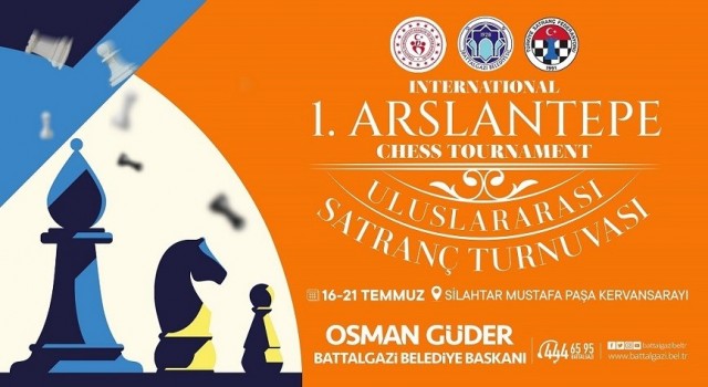 1. Arslantepe Satranç Turnuvası Battalgazide başlıyor