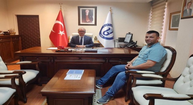 15 Temmuz Gazisi Sabri Gündüz, Rektör Uzunu ziyaret etti