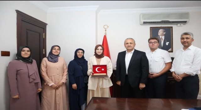 15 Temmuz gazisinden Müftü Kazancıya ziyaret