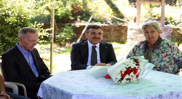 15 Temmuz şehidi Ufuk Baysanın baba ocağına ziyaret