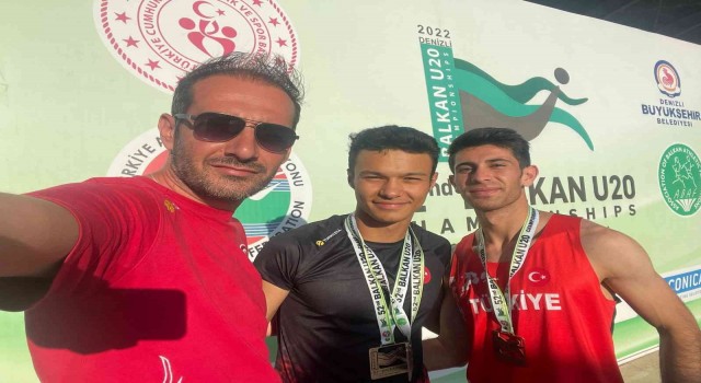 3 altın ve 1 gümüş madalya ile şampiyonaya damga vurdular