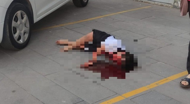 3. kattan düşen çocuk kanlar içerisinde hastaneye kaldırıldı