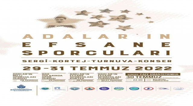 Adaların efsane sporcuları anılacak