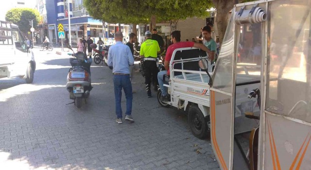Adanada kapkaç ve suçlarda kullanılan plakasız motosiklet uygulaması