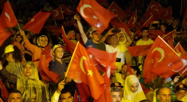 Adıyamanda, 15 Temmuz Demokrasi ve Milli Birlik Günü etkinliği