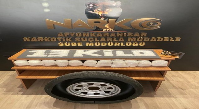 Afyonkarahisar polisinden yılın en büyük uyuşturucu operasyonu