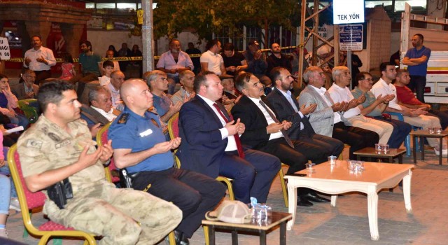 Ahlatta 15 Temmuz Demokrasi ve Milli Birlik Günü programı
