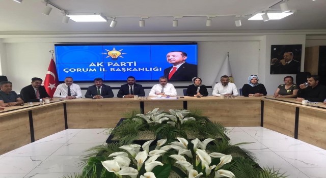 AK Parti Çorum İl Başkanı Ahlatcı: “AK Parti iktidarında devrim niteliğinde her alanda değişim dönüşüm yaşandı”