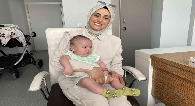 Akalazyayı yendi, 8 yıllık çocuk özlemi son buldu