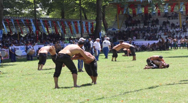 Akbalık Yağlı Güreşlerinde 600 pehlivan mücadele ediyor