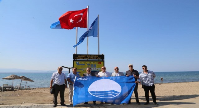 Akçay Yeni Mahalle Plajına Mavi Bayrak
