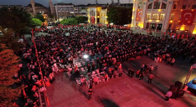 Aksarayda 15 Temmuz Demokrasi ve Milli birlik günü etkinliği