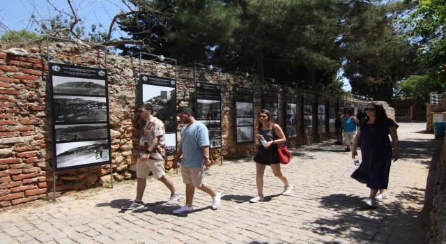 Alanya Kalesinde ‘Fotoğraflarla Bir Zamanlar Alanya sergisi