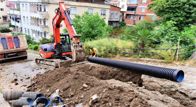 Altınorduda alt ve üstyapı çalışmaları hızlandı