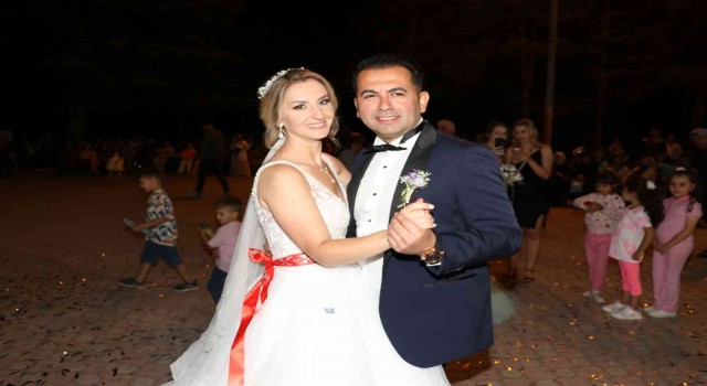 Amerikalı geline Amasyada Türk usulü düğün