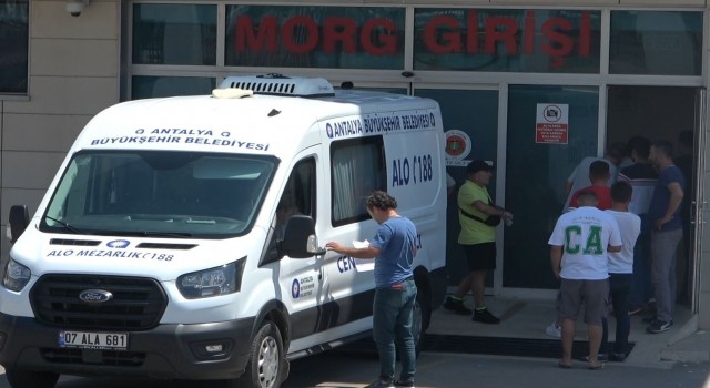 Antalyada kanyonda acı ölüm
