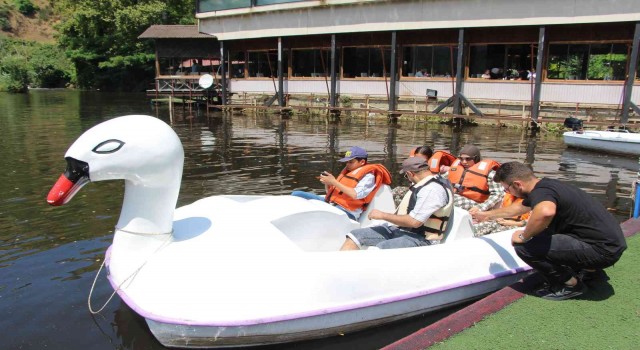Arap turistlerin yeni gözdesi Sera Gölü