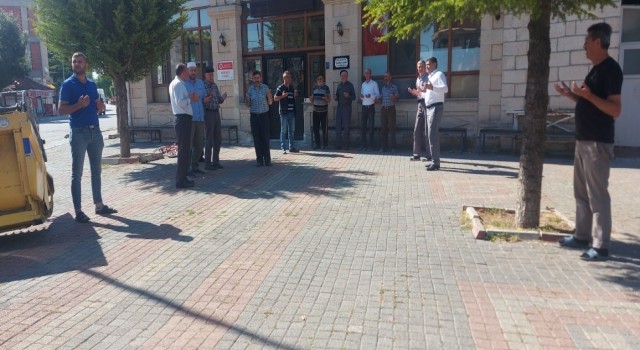 Aslanapada hasat dönemi dualarla başladı
