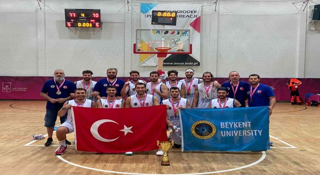 Avrupa Üniversite Oyunlarında şampiyon Beykent