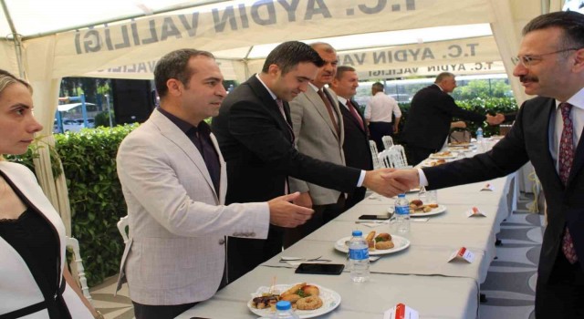 Aydın Protokolü Bayramlaştı
