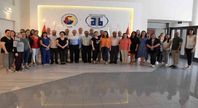 Aydın Ticaret Borsası, bayramlaştı