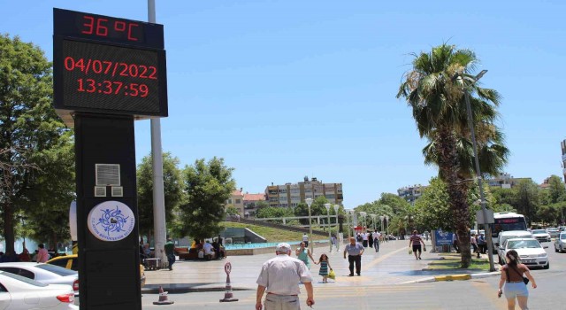 Aydın, yeni haftaya sıcak hava ile başladı