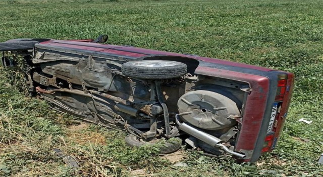 Aydında trafik kazası:1 yaralı