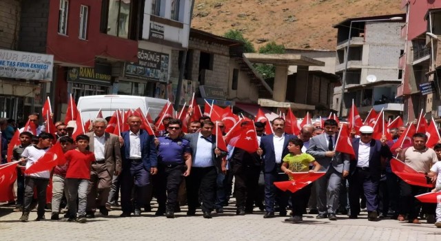 Bahçesarayda 15 Temmuz şehitleri için anma töreni düzenlendi